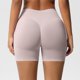thumbnail image 4 of Pantalones Cortos de Yoga de Cintura Alta, Cómodo Fitness Deportivo, Pantalones de Secado Apretados Transpirables para Mujeres, 4 of 9