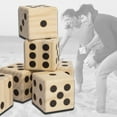 thumbnail image 6 of Franklin Sports Jumbo Wood Dice Set of 6 - 3.5" X 3.5", 6 of 8