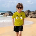 thumbnail image 7 of Piuwrlz 9 Boys Short T-Shirts Sleeve Teen Funny Graphic Shirts Tops Boy Funny Graphic Shirts Pullover T Shirts Yellow Size 9 Years, 7 of 7