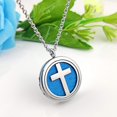 thumbnail image 2 of YOUFENG Collier Pendentif Médaillon Mémoire Flottant Arbre de Vie Pierre de Naissance, 2 of 7