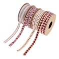 thumbnail image 4 of SPRING Cotton Ribbon Gift Wrapping Ribbon Decoration Handmade Yarndyed Jacquard B, 4 of 8