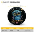 thumbnail image 5 of Yuyamidu Owl Spare Wheel Tire Cover Cute Wheel Cover Protector Universal Tough Tire Cover Fit for Trailer RV SUV Truck Camper Travel Trailers, 5 of 5