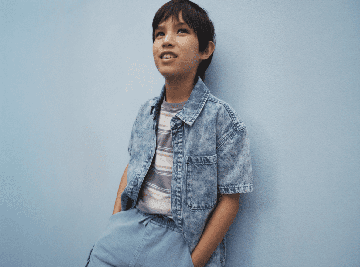 Wonder Nation Boys Knit Button Down Shirt, Sizes 4-18