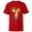 Red, variant on Disney and Pixar’s Toy Story Seventh Birthday 7 Years Old - Short Sleeve T-Shirt for Kids - Customized-Navy