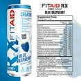thumbnail image 3 of FITAID RX Zero Sugar, Encapsulated Creatine, Workout Recovery Drink, 24 Pack. All-In-One Blend, BCAAs, Glucosamine, Turmeric, B-Complex, Naturally Sweetened, Blue Raspberry, 12 Fl Oz, 3 of 9