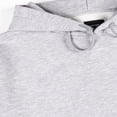 thumbnail image 3 of Forever 21 Drawstring Fleece Hoodie, Color- Heather Grey, Size- S, 3 of 5