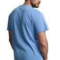 thumbnail image 6 of Mens Short Sleeve Shirts Tear Away Post Shoulder Surgery Shirt Recovery Full Open Side Snap Adaptive Chemo Clothing, 6 of 7