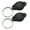 Black, variant on Mini LED Keychain Light Compact LED Flashlight 2Pcs Mini LED Flashlights with Key Ring Compact Portable Outdoor Emergency Lamps