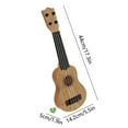 thumbnail image 3 of LanSuare Simulation Ukulele Guitar Toy, Classical Guitar Musical Toy, 4 Strings Guitar Ukulele Educational Learning Toy for Preschoolers, 3 of 6
