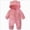 A10--Pink, variant on 6-9 Months Preemie Sleep & Play One-Piece Bodysuit Newborn Baby Outfit Suit Fold Footies Girls Boys Winter Fleece Clothes Hooded Jumpsuit Romper Blue Newborn Gift