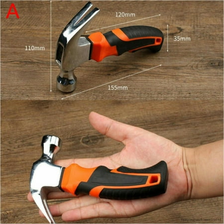 

Safety Hammer Magnetic Small Claw Hammer Mini Stubby Hammers Hammer Tool Part