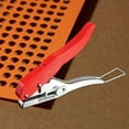 thumbnail image 6 of Hole Punch, Paper Hole Puncher with Scale Adjustable 8mm Hole Punching Pliers Edge Banding Punching Pliers for Label PVC Card, 6 of 9