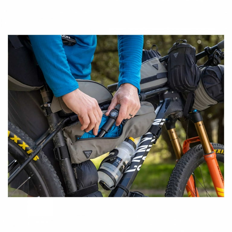 TOPEAK BACKLOADER 10L & MIDLOADER 3ℓ Amazon.com: Topeak MidLoader Bike Frame Bag (Green) - Small