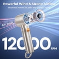 5000mAh Handheld Turbo Fan, 100‑Speed, 20H Runtime, Digital Display ...