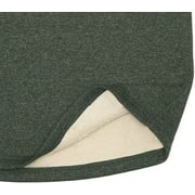 BC Clothing Men’s Fleece Lined Relaxed Fit Crew Sweatshirt (Green, Small)
