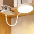 thumbnail image 1 of Lámpara de clip RFUGUG para el hogar, la oficina, el dormitorio, la mesita de noche, lámpara de lectura a batería, luz de clip para cama, luz de batería con clip con puerto de carga USB, lámpara de, 1 of 6