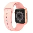 thumbnail image 4 of Smartwatch Genérica T500 display de 1.54" con correa de silicona - color rosa, 4 of 8