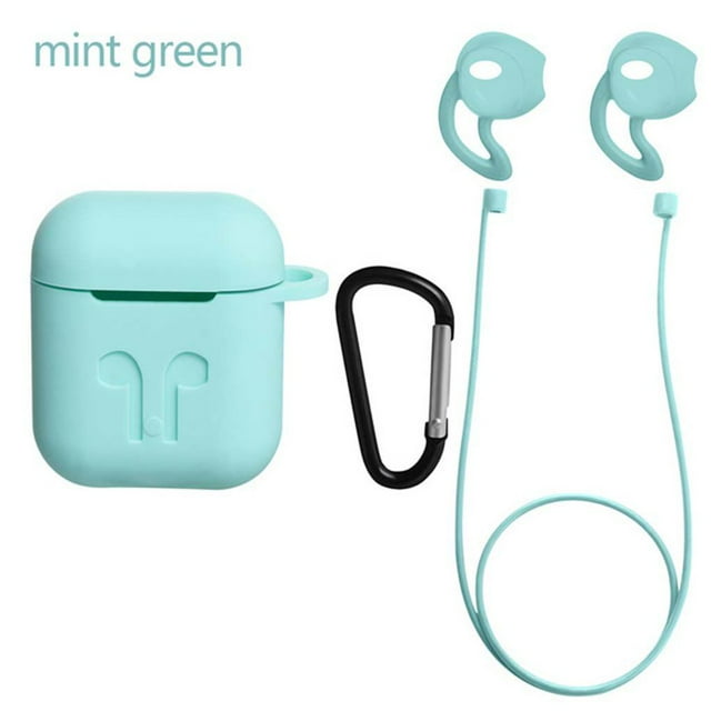 AMERTEER Wireless Earphone Headset Box Portable Silicone Case Cover Dust Proof Shockproof Shell For Airpods Earphone Headset Box Portable Silicone Case Cover Dust Proof Shockproof Shell F