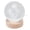 Multicolor, variant on NFTIGB 3D Saturn Night Lamp Crystal Ball Night Light LED Wooden Base Inter Carving Tabletop Ornaments for Friends Kids Gifts Warm Light 3.15 inches / 8 cm