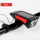thumbnail image 3 of Luz Delantera Bicicleta De Montaña Impermeable Carga Solar Equipo De Equitación Luz De Advertencia Luz De Bocina Guardurnaity OD010669-01, 3 of 7