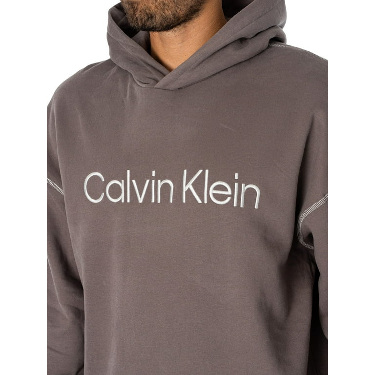 Logo Hoodie Calvin Klein Core Fleece Sweatshirt Calvin Klein
