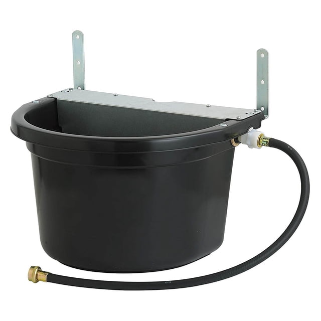 Little Giant 4 Gal. Float Controlled Waterer Livestock Water Trough (4 Pack)