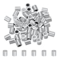 thumbnail image 1 of 50Pcs 3/16" Aluminum Crimping Loop Sleeve for Wire Rope and Cable, Round, 1 of 6