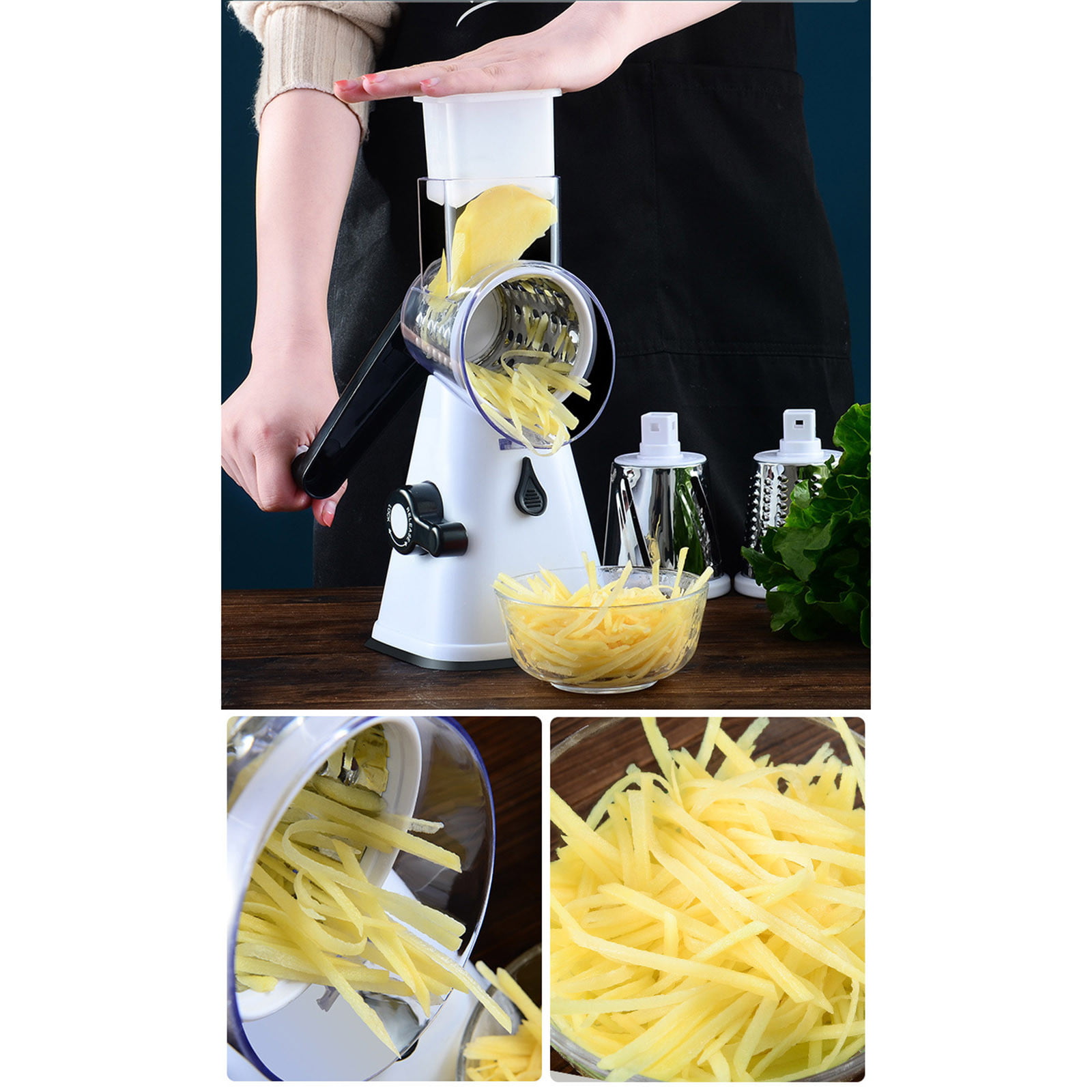 Felirenzacia 3 In 1 Multifunctional Vegetable Cutter & Slicers