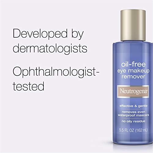 Neutrogena Desmaquillante de Ojos Sin Aceite y Suave para Ojos Sensibles de 165ml x 3