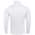 thumbnail image 2 of Suéter NY Threads Cuello Alto Acanalado Ajustado Blanco Talle S, 2 of 8