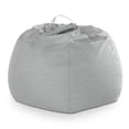 thumbnail image 3 of Jaxx Kiss Bean Bag Chair | Casual Poolside & Patio Seating | Sunbrella, Granite Gray, 3 of 6