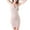 Nude, variant on Women's Backless Shapewear Cami Body Shaper V Neck Wrap Full Shapewear Slip Underwear Slimming Tummy Control Spandex Nude X-Large