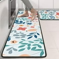 thumbnail image 2 of Kitchen Rugs Sets Of 2,Pioneer Flower Floral Print Pattern Anti Fatigue Kitchen Mat Rugs Non Slip Washable,Decorative Kitchen Floor Mats for Kitchen,Sink,Laundry,17"x47"+17"x47", 2 of 5