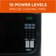 thumbnail image 4 of Commercial Chef CHM16110B6C 1.6 Cu. Ft.. Microondas de Encimera de 1000 W, Color Negro, 4 of 7
