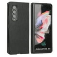 thumbnail image 3 of Dteck Filp Case for Samsung Galaxy Z Fold 4,Luxury PU Leather+Soft TPU With Shockproof Case for Samsung Z Fold 4 7.6 inch,Black, 3 of 6