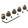 thumbnail image 2 of Dynamite Pinion Gear Set 17T. 18T 19T 20T 21T x 48P DYNG4810 Electric Car/Truck Option Parts, 2 of 2