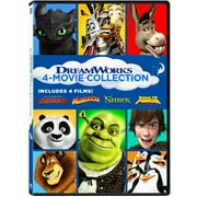DreamWorks 4-Movie Collection: How To Train Your Dragon Madagascar Shrek Kung Fu Panda by