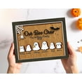 thumbnail image 3 of Personalized Halloween Ghost Family Sign – Our Boo Crew Custom Name Wood Sign – Spooky Halloween Home Decor – Creepy Kooky Wall Decoration, 3 of 4