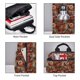 thumbnail image 3 of Fotbe Coffee Stamp Mochila Ligera para Hombres y Mujeres - Duradera y Resistente al Agua, Ideal para Escuela, Trabajo, Viajes y Uso Diario, 3 of 7
