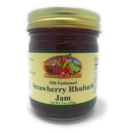 Rhubarb Jam - Weaver's Country Market Old Fashioned Strawberry Rhubarb Jam