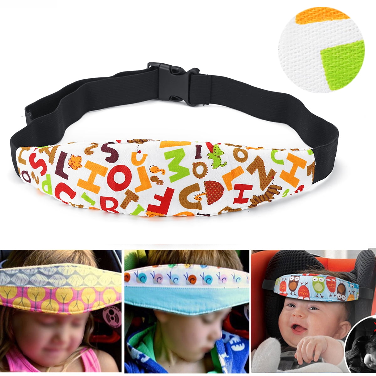 baby car seat head holder