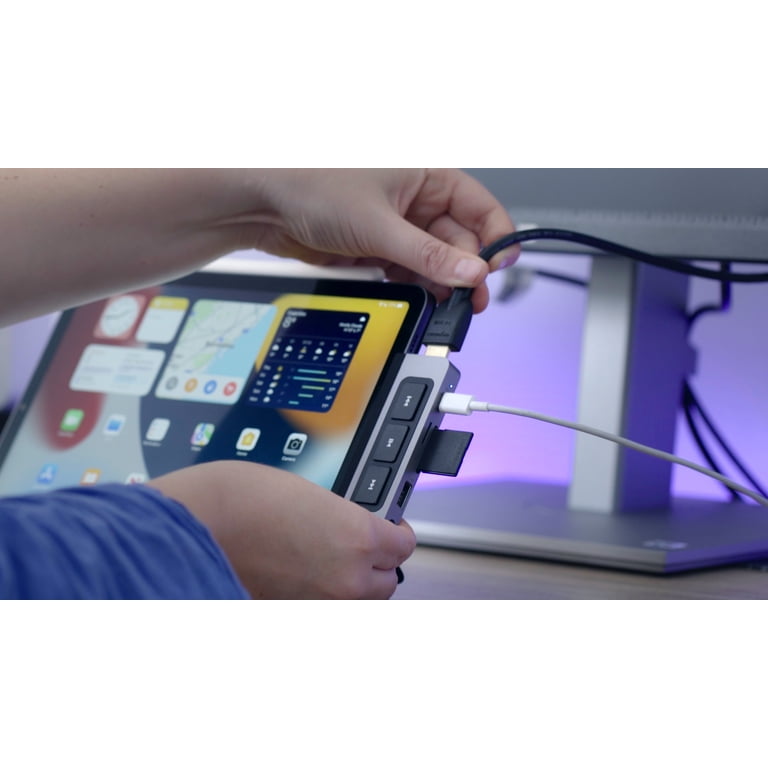 HyperDrive 6-in-1 USB-C Media Hub - Walmart.com