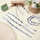 thumbnail image 4 of Cotton Tassel Hanging Ornaments Blue 340x7.5mm, 4 of 6