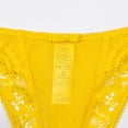 thumbnail image 3 of Varsbaby Lace Thongs Embroidery Transparent Low Rise Underwear Panty, 3 of 5