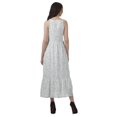 thumbnail image 4 of Moomaya Robe Imprimée Femme Fête Mariage Tenue de Soirée Robe Maxi en Rayonne à Col Halter, 4 of 4