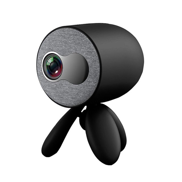 Proyector En Miniatura Full Hd1080P 1500Lm Proyector De Video De Cine En Casa Hd-Mi Av Entrada Sd Control Remoto Led Proyector De Entretenimiento Infantil Vogacara EL014395-02
