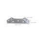 thumbnail image 2 of VERDANVERSE 12Ud Brazos De Ángulo Trapezoidal Plata Resistente A Corrosión Para Marcos O Estantes, 2 of 8
