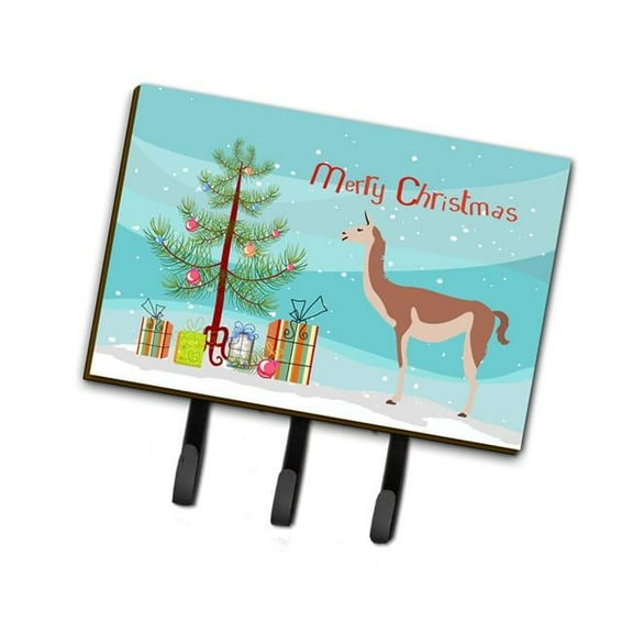 Carolines Treasures BB9288TH68 Guanaco Christmas Leash or Key Holder