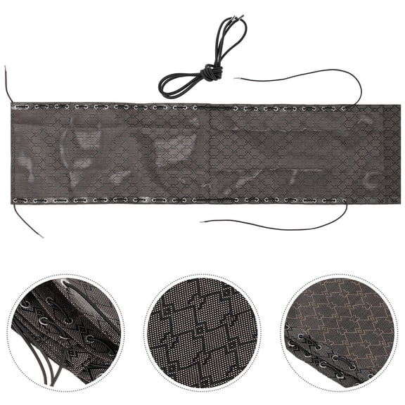 LOLIPPYY Outdoor Chair Replacement Fabric Set in Black, Quick Dry and Breathable Material for Patio and Garden Chairs