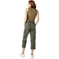 thumbnail image 7 of Dickies Women's Relaxed Fit Cropped Cargo Pants, 7 of 7